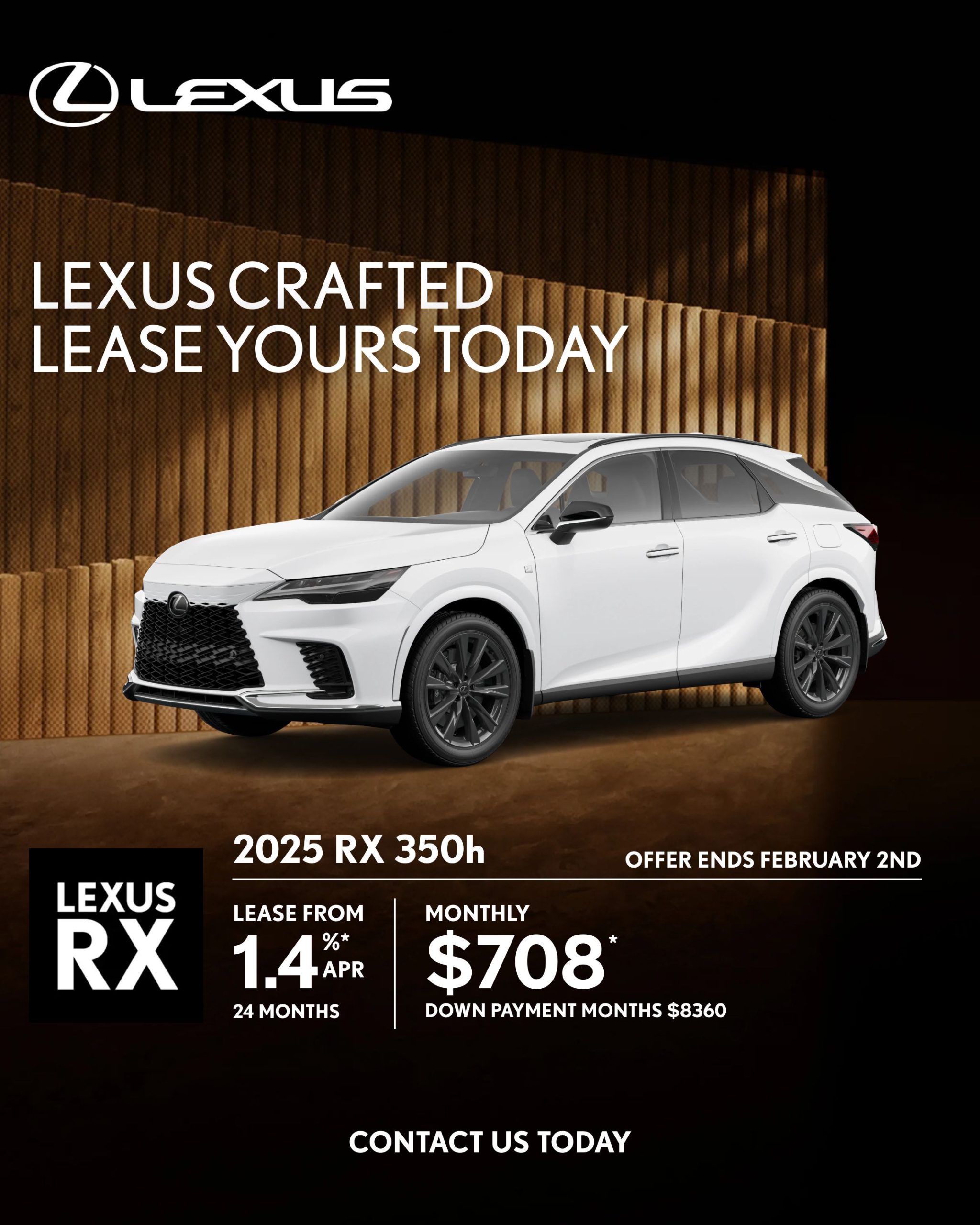 2026 Lexus RX 350