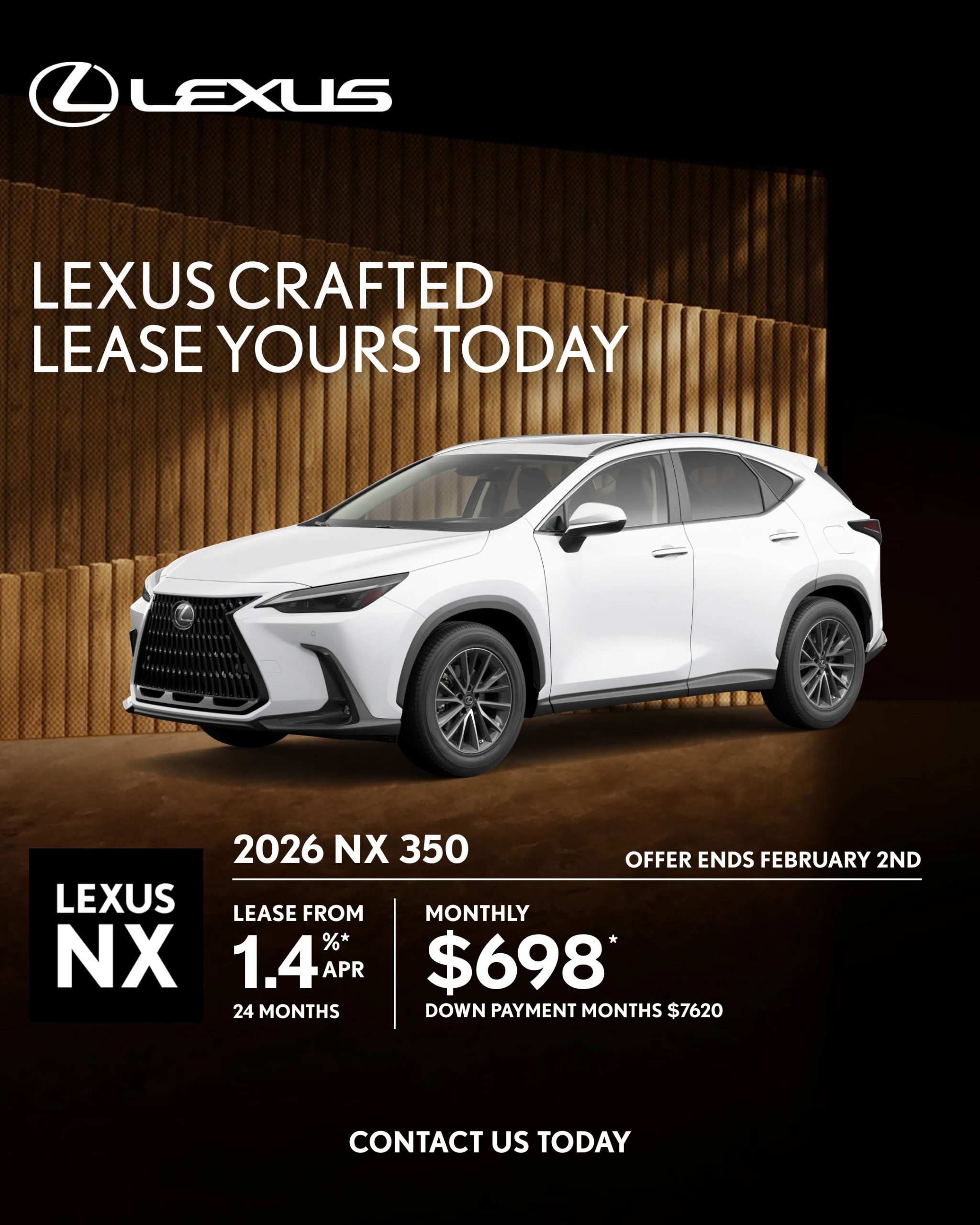 2026 Lexus NX 350