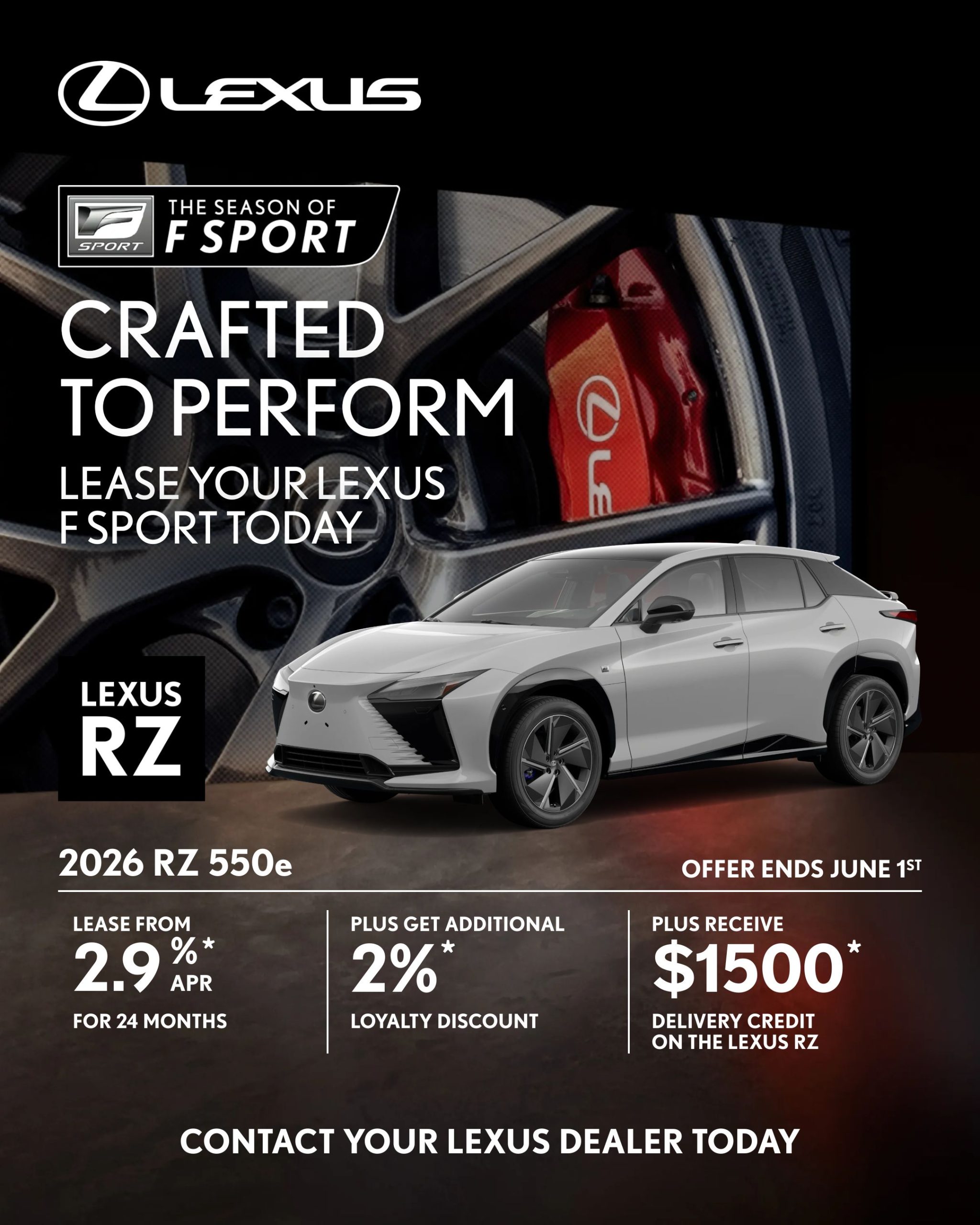 2026 Lexus RZ 350e