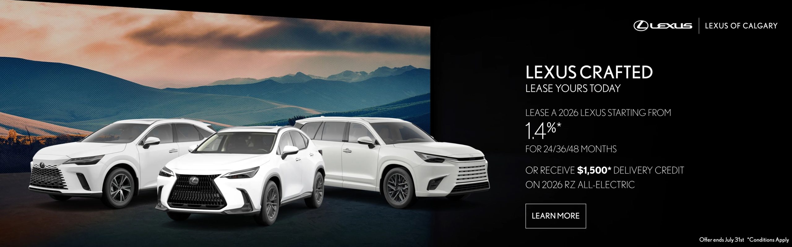 July LDA - Lexus Crafted - Web Banner - EN-Web Banner _2020x750_px